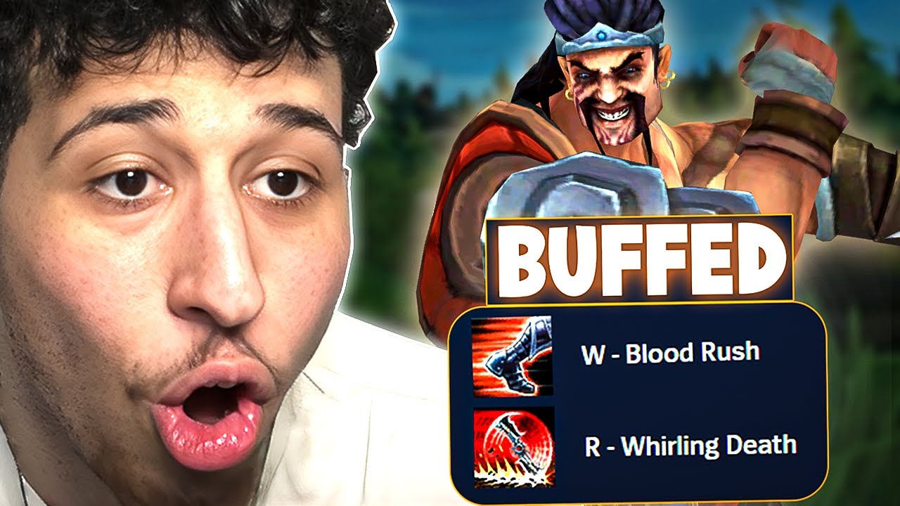 RIOT JUST BUFFED DRAVEN&hellip; IS HE ACTUALLY BROKEN NOW?! | Humzh