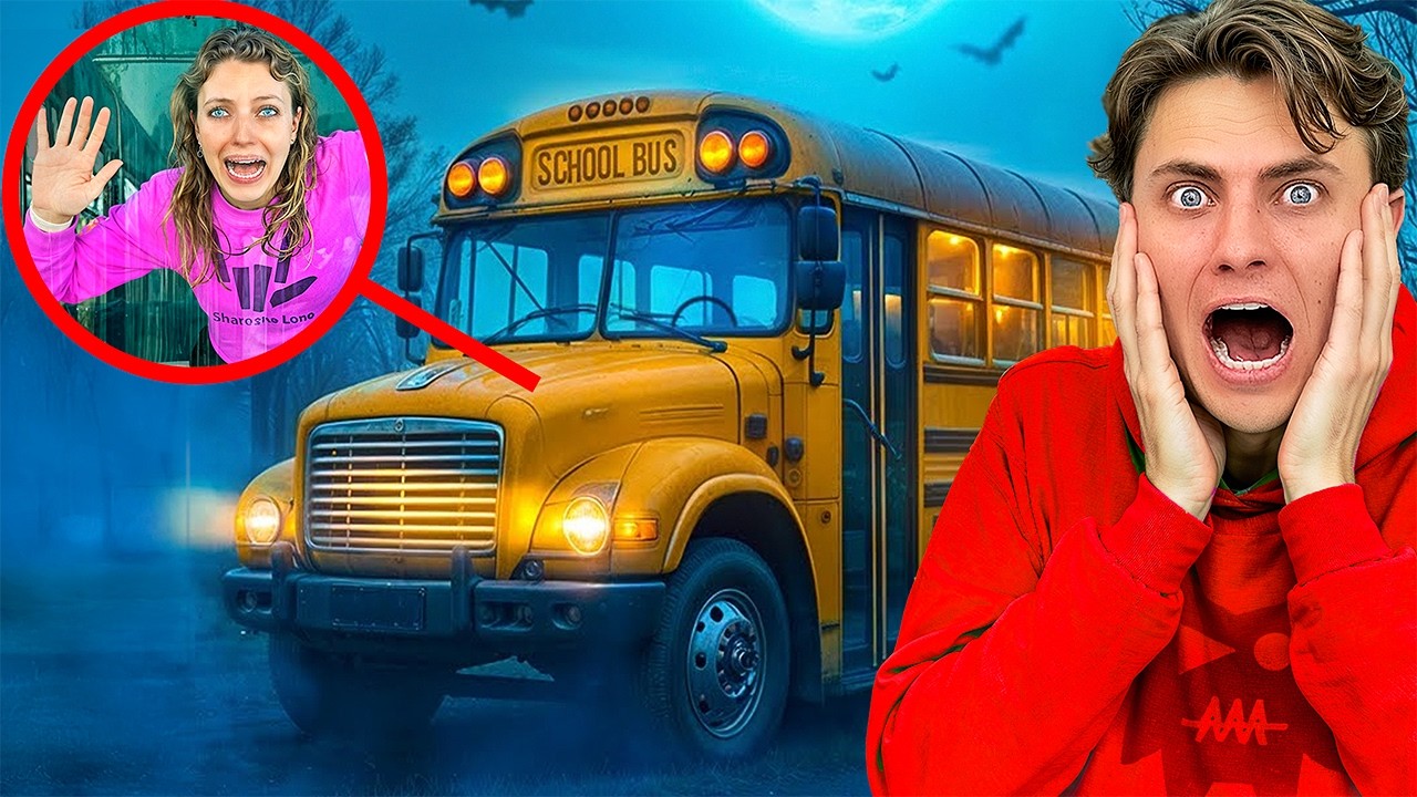 I got TRAPPED Inside an ABANDONED School Bus...