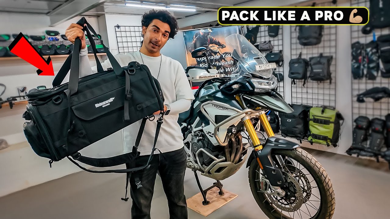 15 Din Ki Bike Trip Ke Liye Sirf Ek Tail Bag 😎 Possible Hoga ?