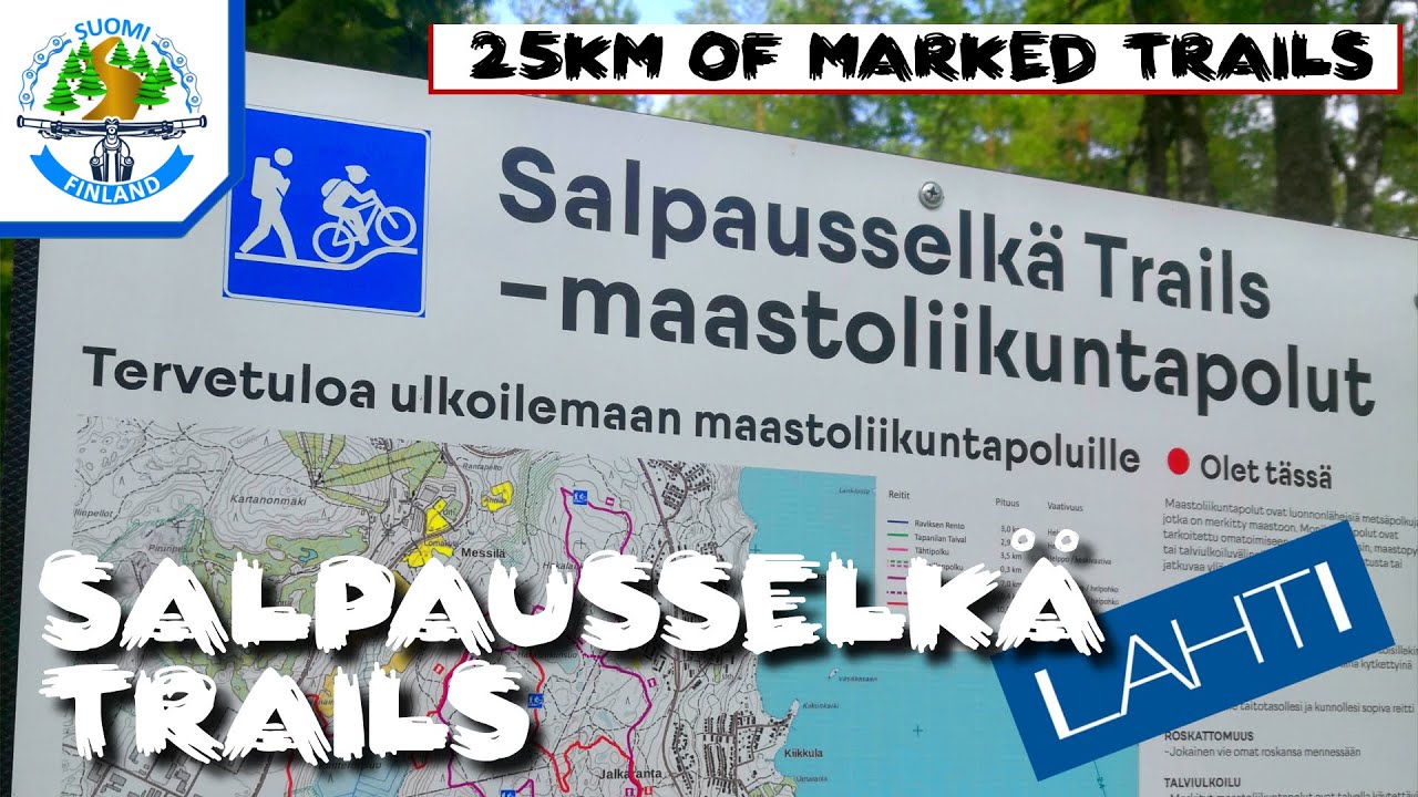 25 kilometres of marked MTB trails | Salpausselkä Trails, Lahti