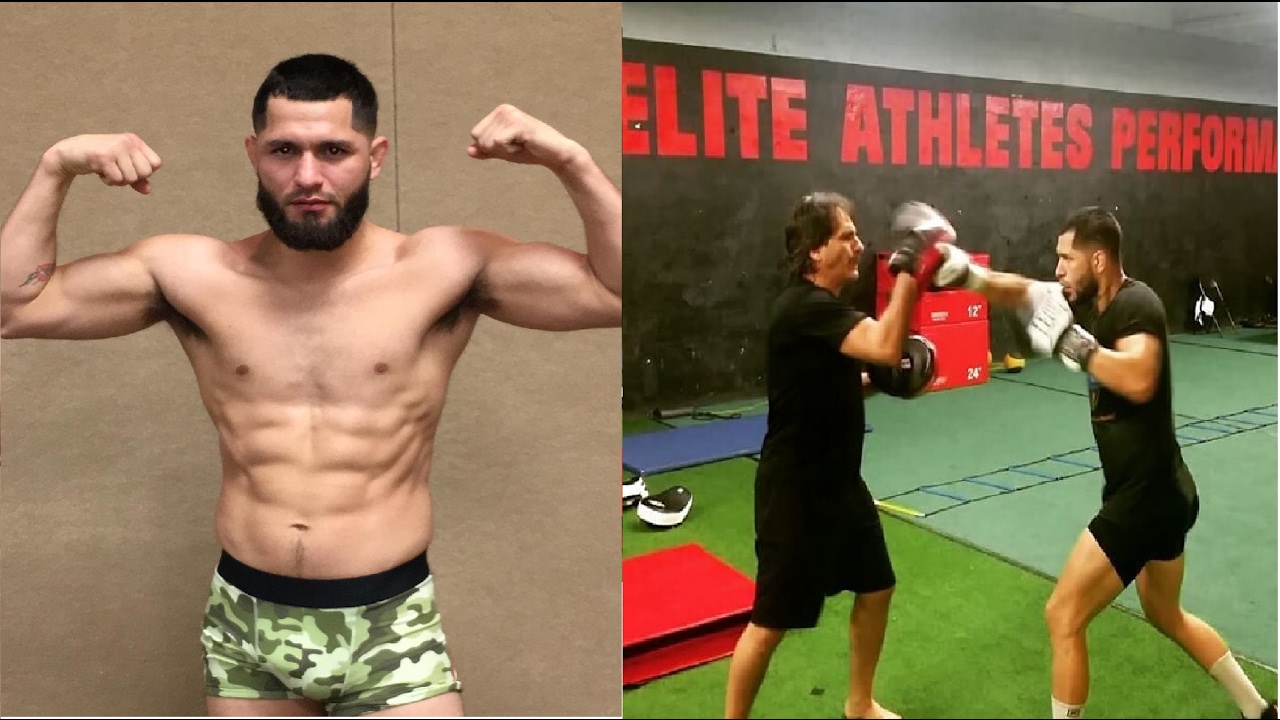 Jorge Masvidal MMA training