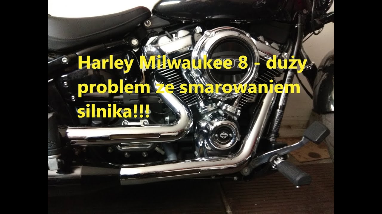 Harley Milwaukee 8 - duży problem ze smarowaniem silnika!