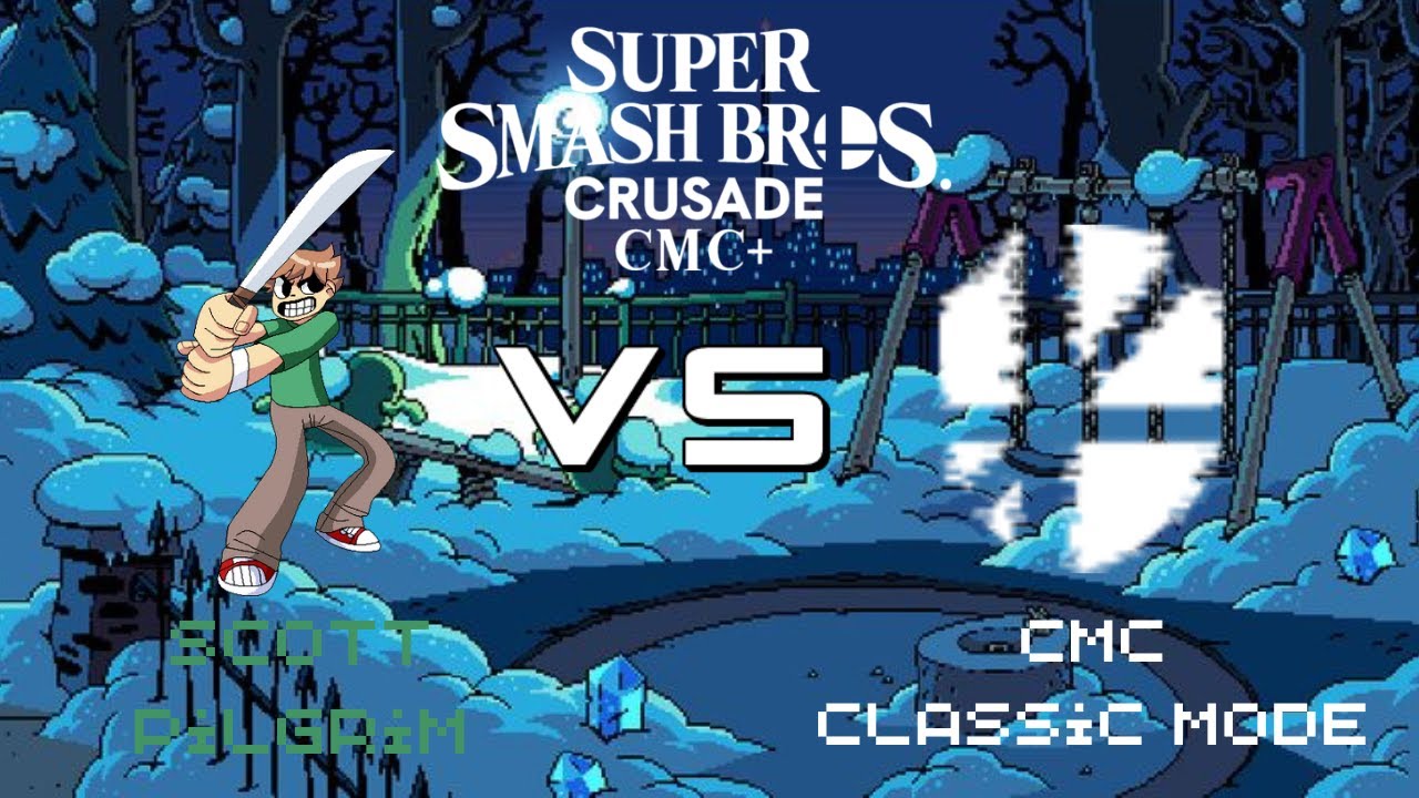 Super Smash Bros. Crusade CMC+ V8 - Scott Pilgrim VS CMC Classic Mode (Very Hard)