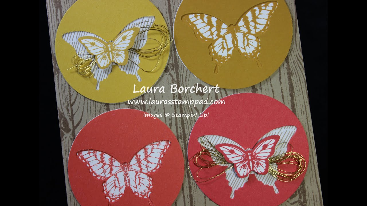 Homemade Mother's Day Card with the Papillon Potpourri Stampin' Up Set - Laura's Stamp Pad