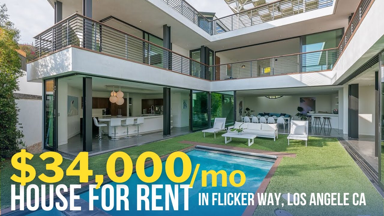 INSIDE an ELEGANT PRIVATE home with PANORAMIC views from beyond downtown to the ocean of LA