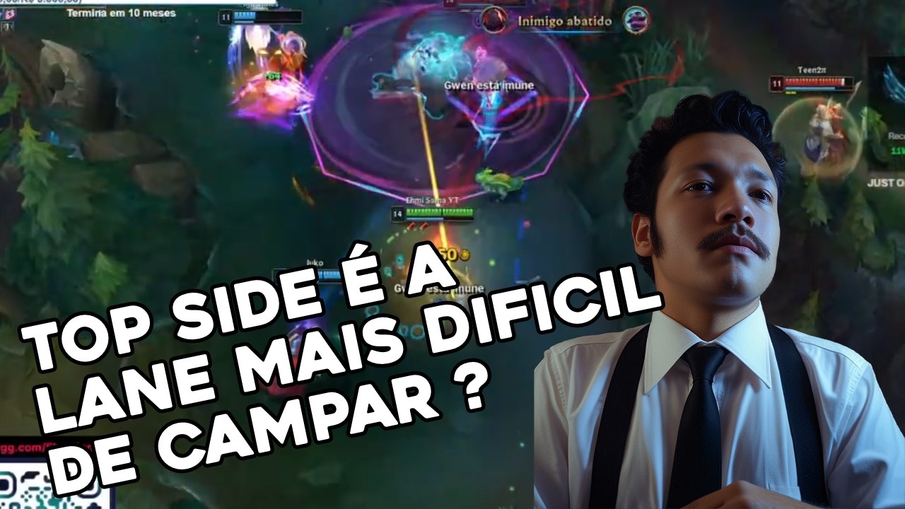 League of legends Ranked SoloQ - Campar Top é sempre um 50/50 !