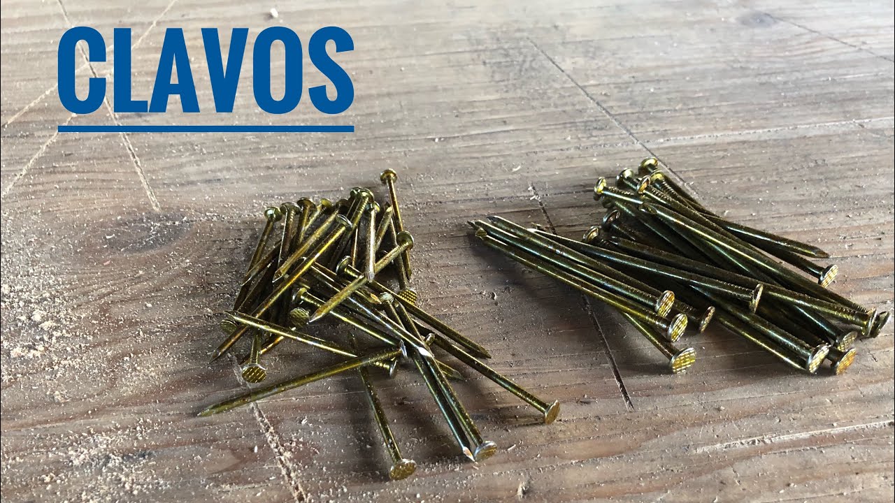Clavos de Mano 8d y 16d APRENDE sobre que clavos usar!!