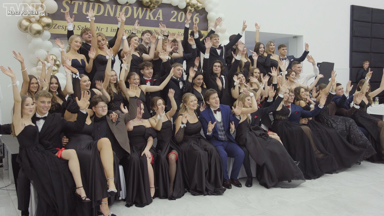 Studniówka 2026 Maturzystów Zespołu Szkół Nr 1 w Kozienicach.