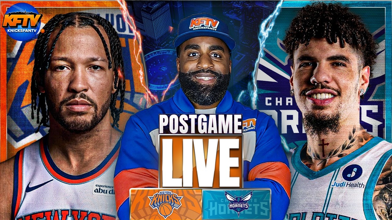 Knicks vs Hornets Post Game Show | Live Callers & Reactions | Post Game Live  EP 714