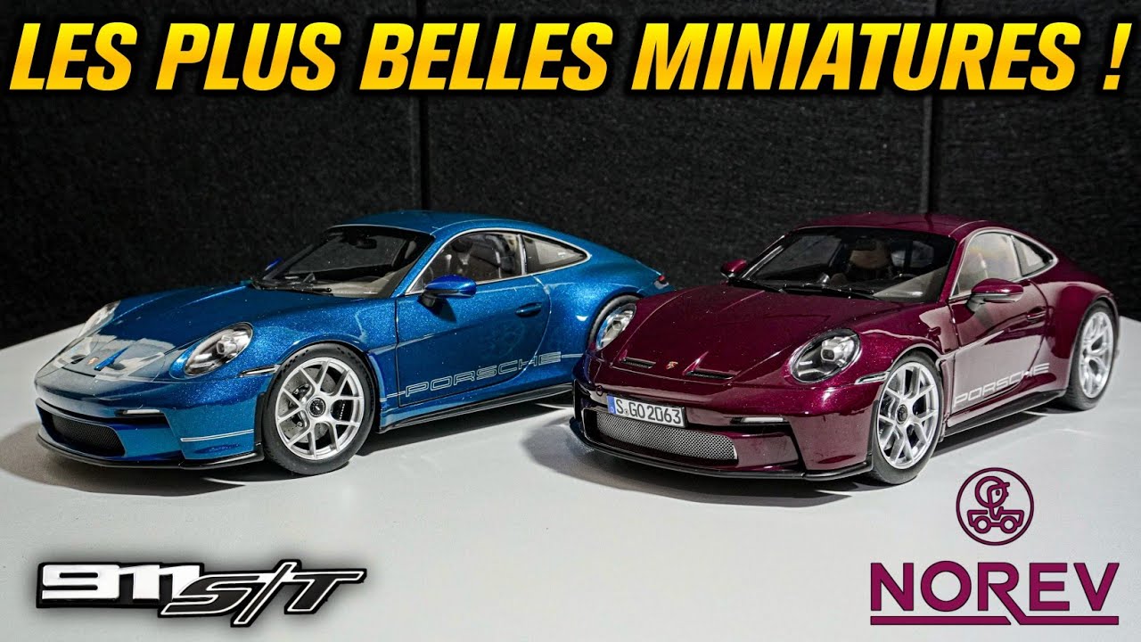 Voici la PLUS BELLE NOREV de L'HISTOIRE en 1/18 ème ! Porsche 911 S/T Limited édition 