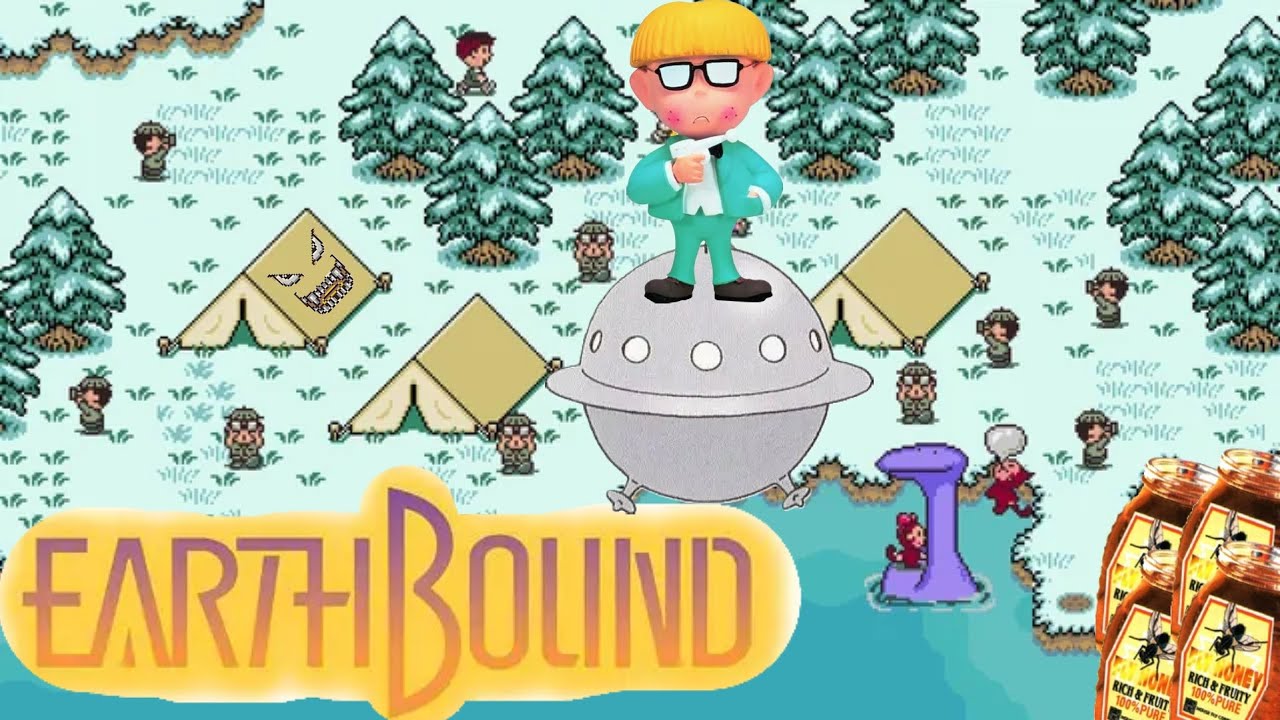 An Underground Rescue gets Jeff some Fly Honey in Earthbound!!