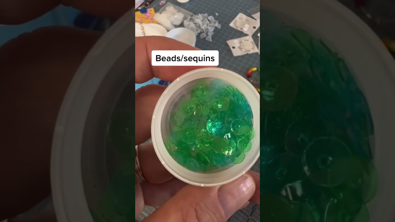 Recycling plastic from neighborhood clean-ups into recycled jewelry (every single piece is used)