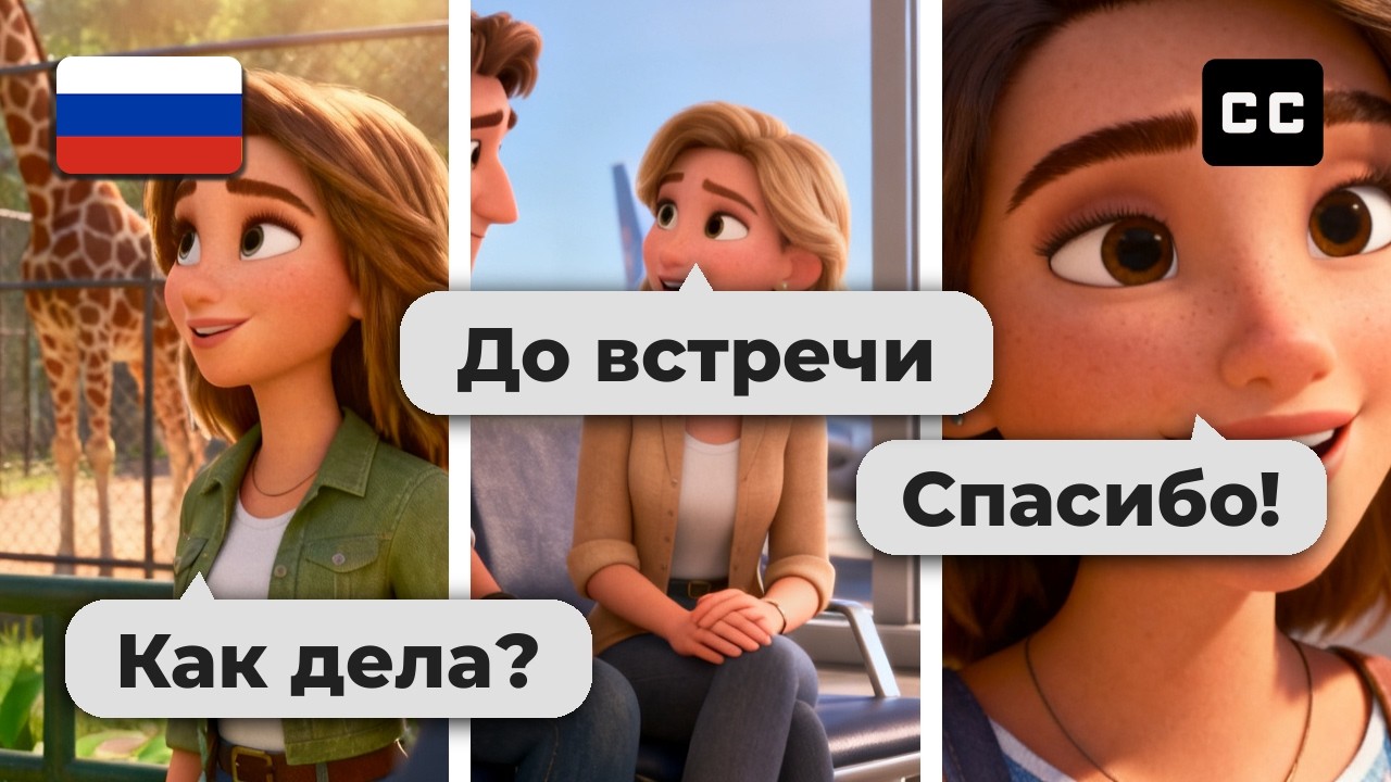 Learn Russian Fast 🇷🇺 | 50 Easy Russian Conversations for Beginner Level A2-B1!