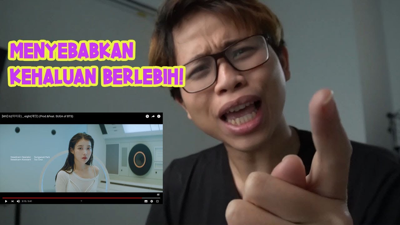 NICE COLLAB!! IU 'EIGHT' PROD&FEAT SUGA BTS MV REACTION