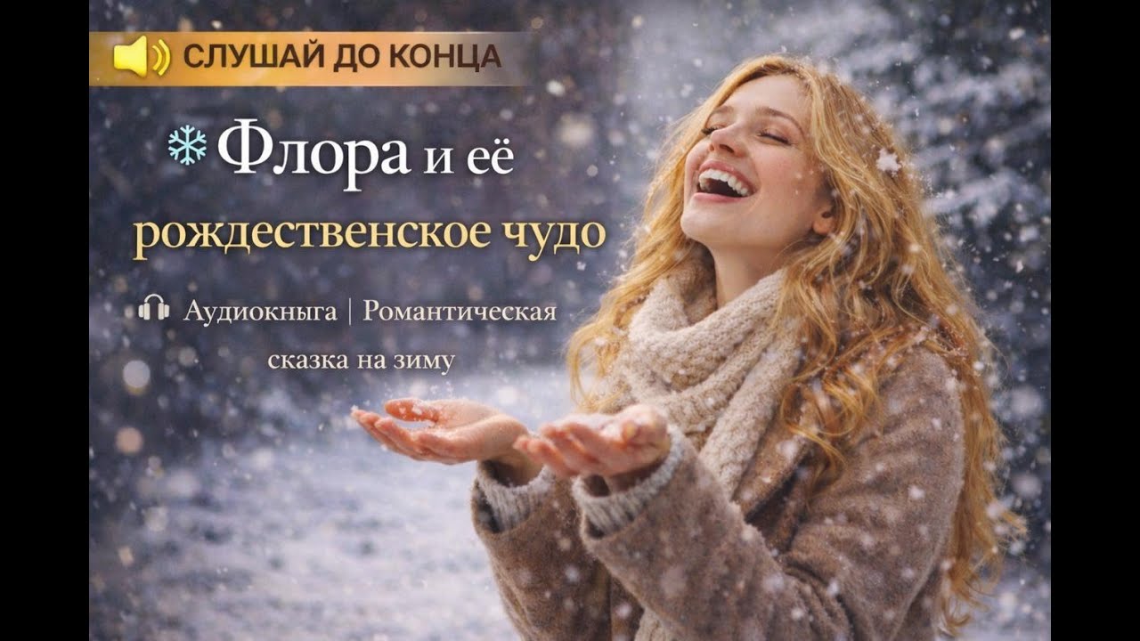 ❄️Флора и её рождественское чудо🎧 Аудиокнига | Романтическая сказка на зиму