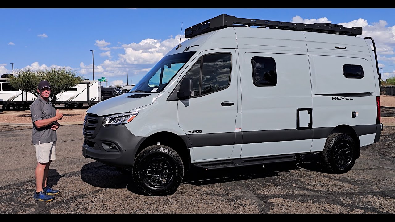 FIRST LOOK: 2026 Winnebago Revel 44E Updated Sprinter 2500 AWD Chassis!  144