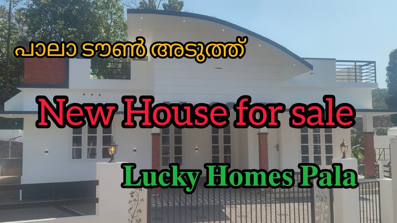 Near Pala-12^Mile,Bus route distance300Metre 9.5Cent 1300 Sqft3 Bedroom Attached Openwell ₹55Lakh's