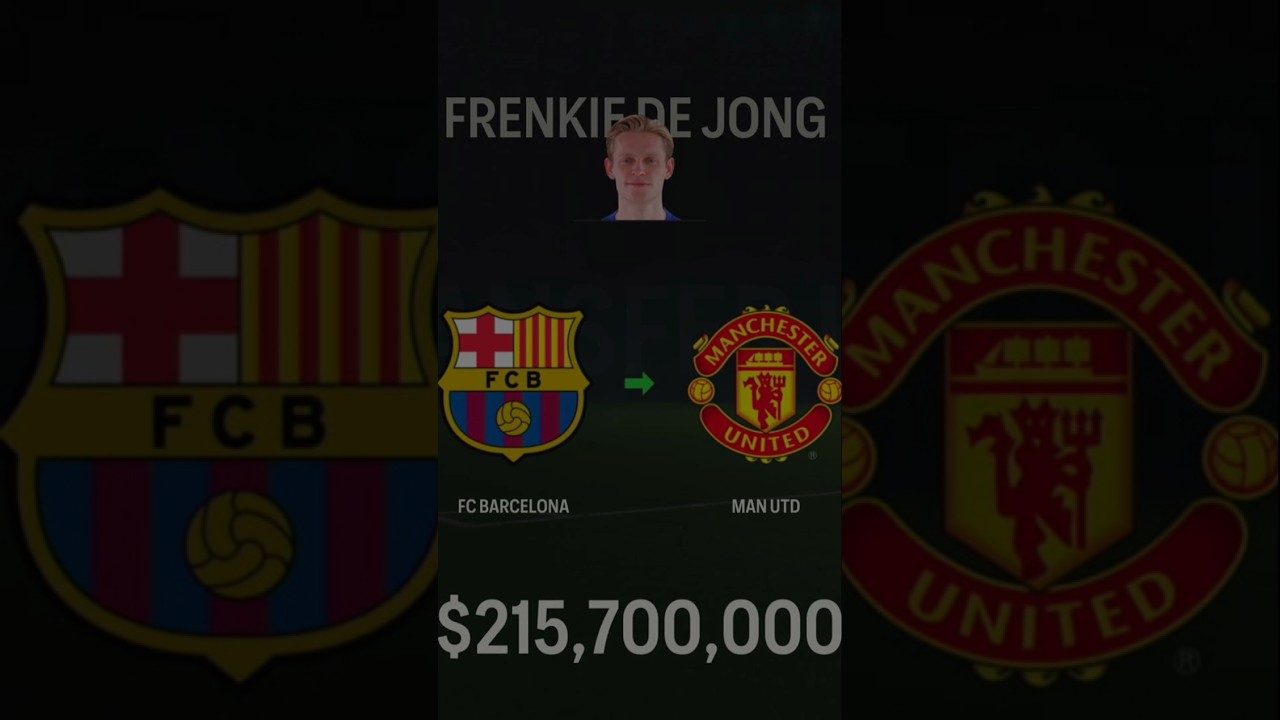Frenkie De Jong Move To Man United 