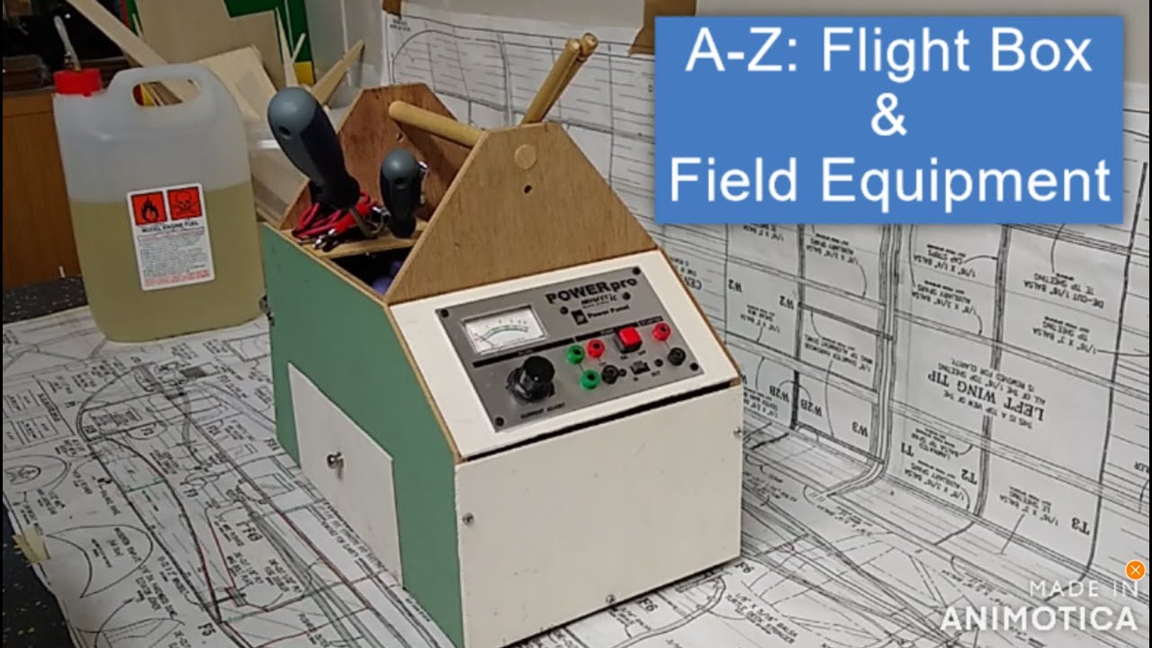A-Z of RC Planes: Flight Box and Field Equipment