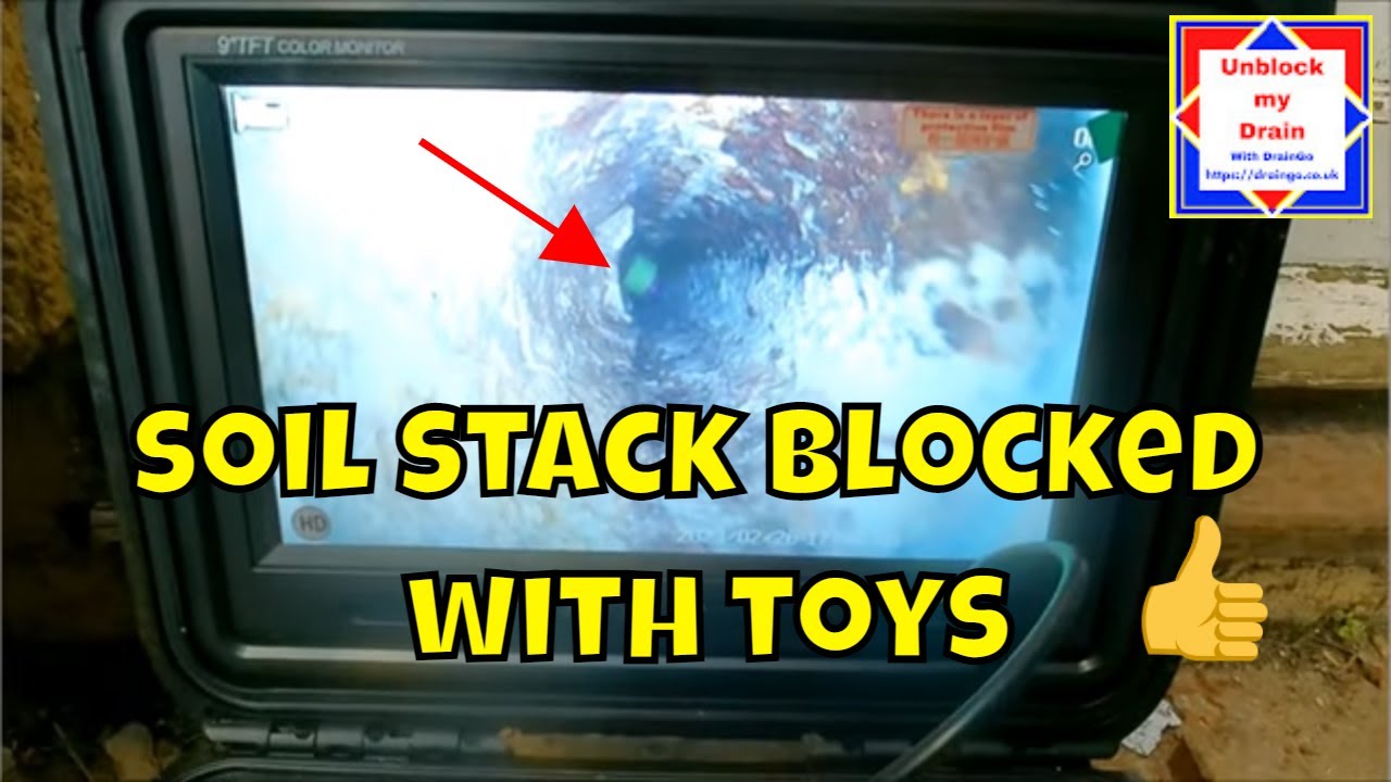 Toys stuck in stench pipe | Sorted