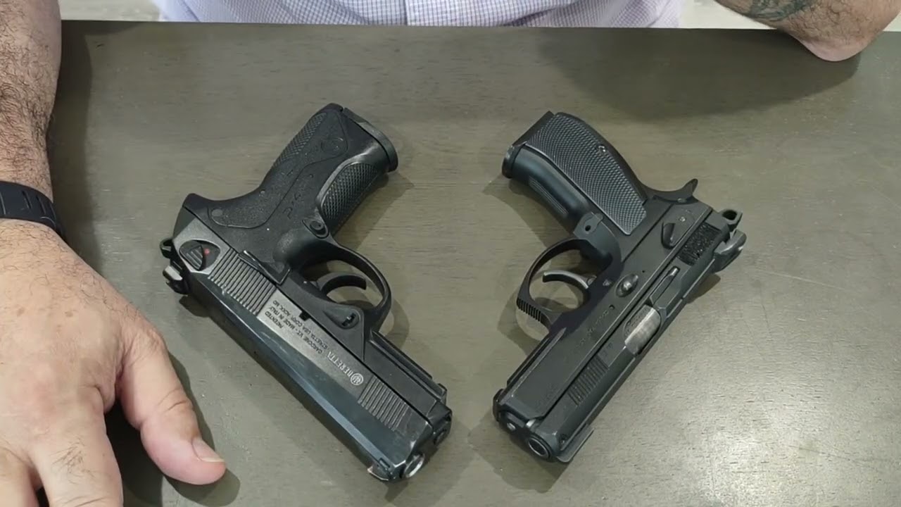 CZ P01 Omega vs Beretta PX4 Storm !!