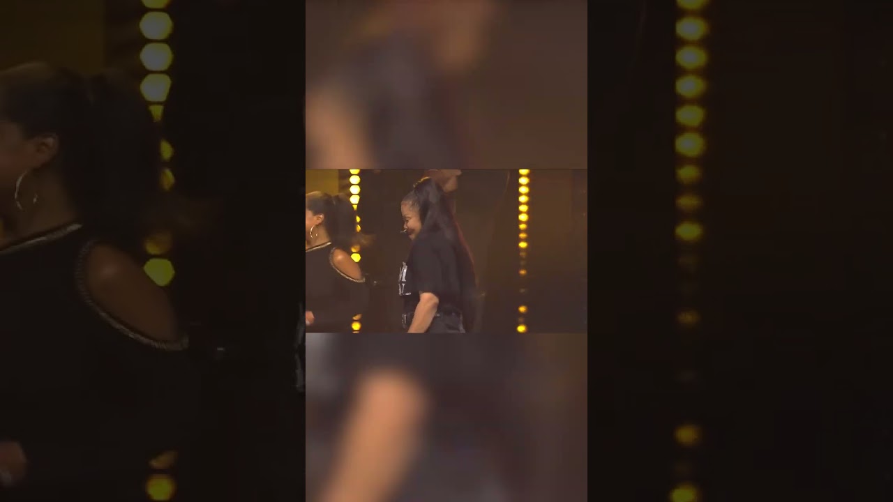 Sheinelle Jones performs 'Together Again' as a backup #dancer for #janetjackson