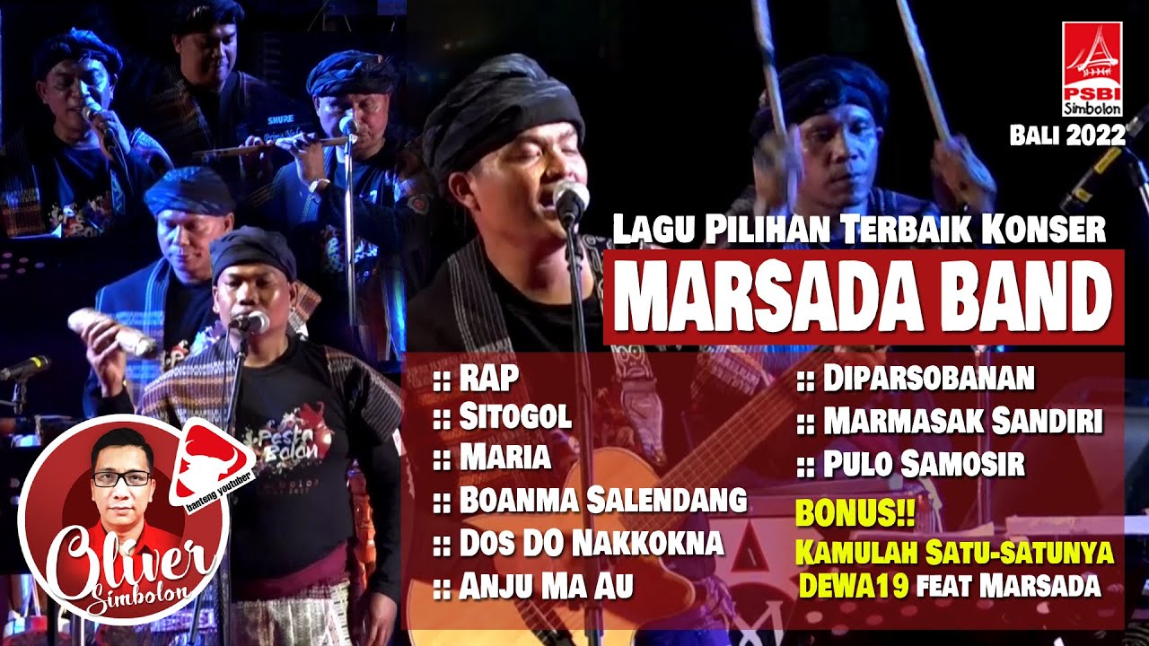 MARSADA BAND - KONSER  Lagu Batak Populer