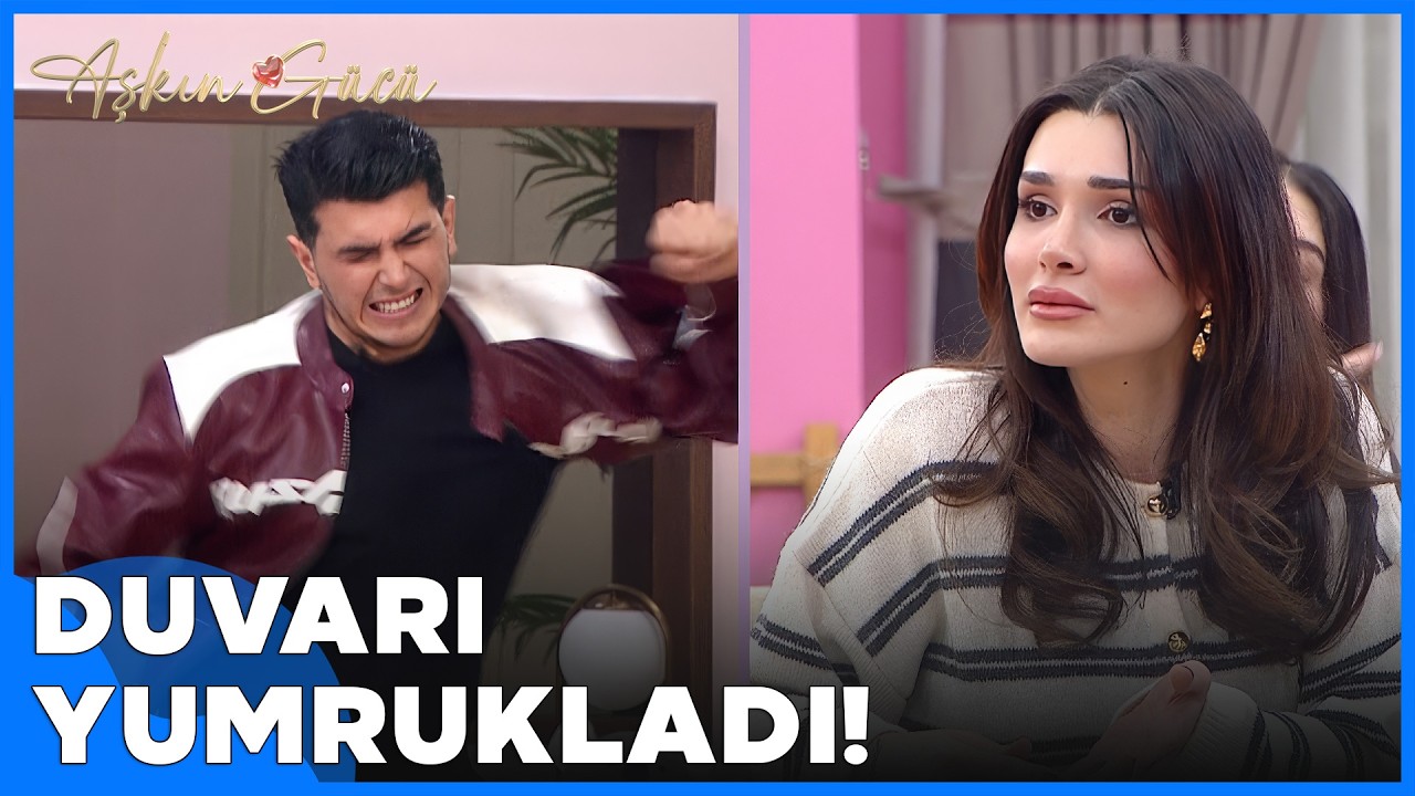 Enes Duvarı Yumrukladı! Kızlar Evinden Büyük Tepki Aldı | Aşkın Gücü 99. Bölüm