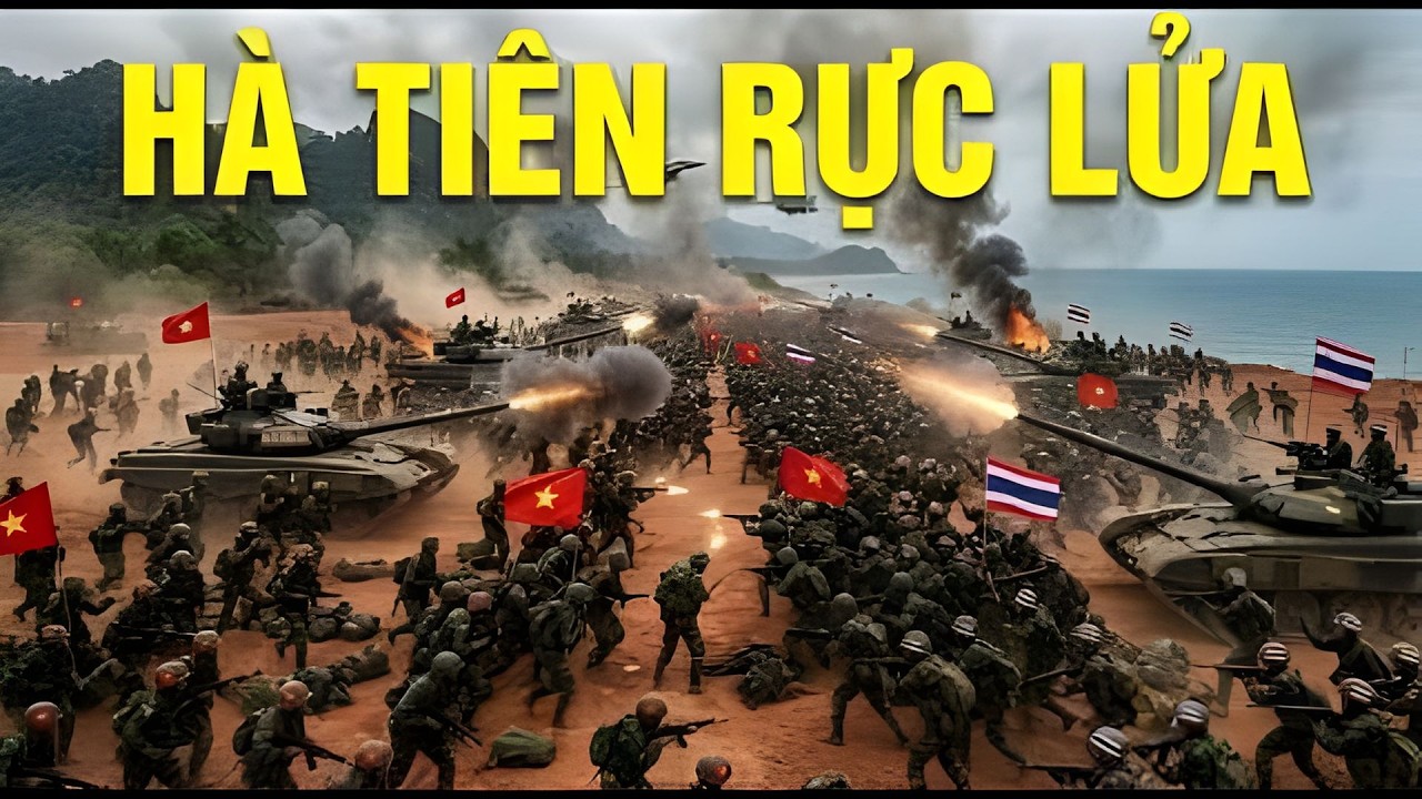 1,5 Triệu Quân Thái Lan Tấn Công Đường Vượt Biển Hà Tiên - Quân Khu 9 Ứng Chiến