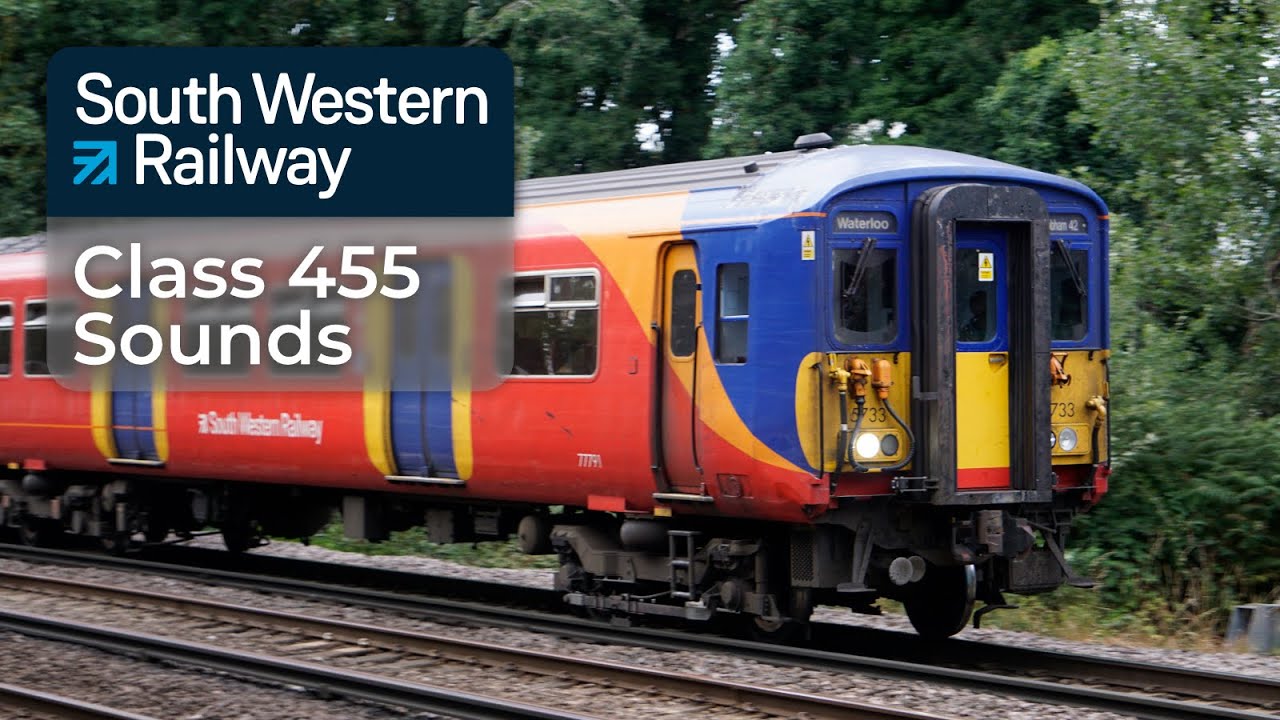Class 455 sounds from Raynes Park to Waterloo