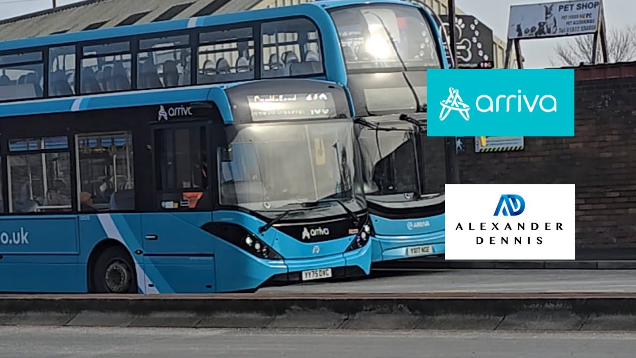 Arriva yorkshire ADL Enviro 200mmc : 140 Pontefract*THRASH*