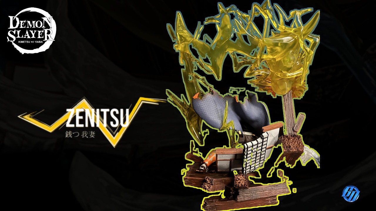 How To Paint 3D Prints - Zenitsu  Base