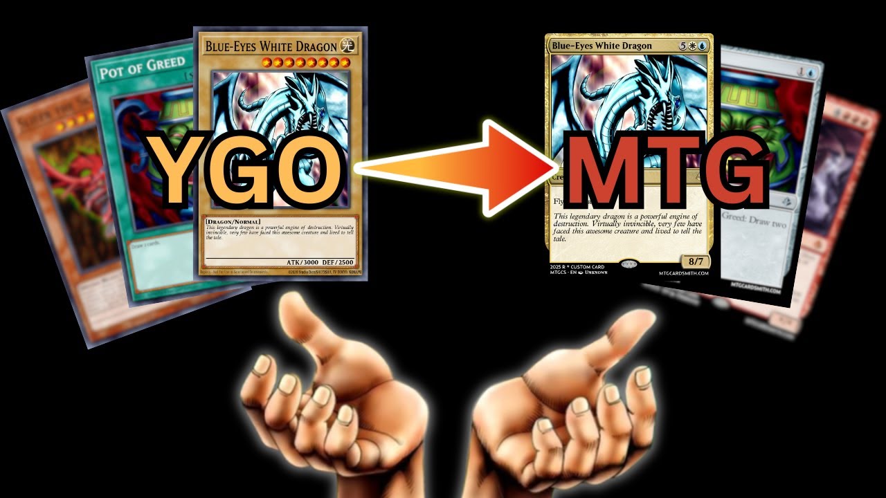 Turning Yu-Gi-Oh! Cards Into Magic: The Gathering Cards