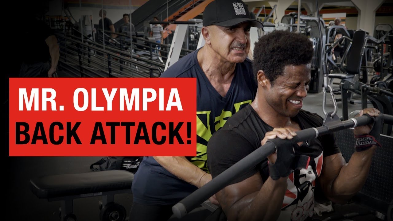 Killer Back Workout with Samir Bannout - Breon Ansley Road to 2018 Mr. Olympia
