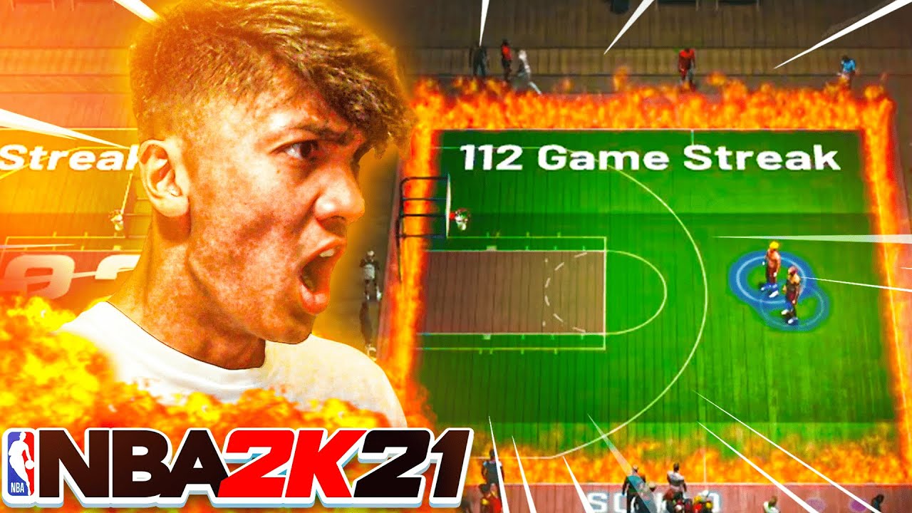 I WENT ON A 113 WIN STREAK ON NBA 2K21! (WORLD RECORD)