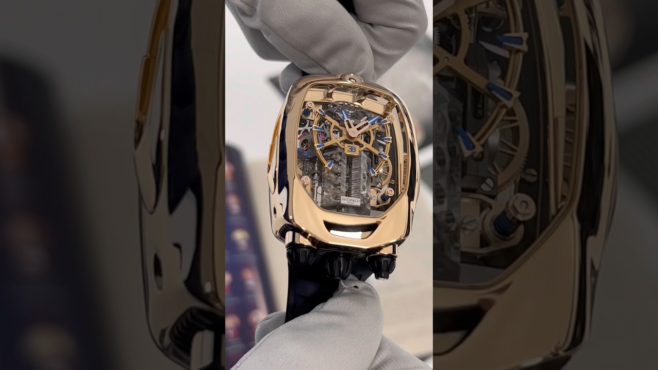 ❗️UNBOXING GOLD BUGATTI CHIRON❗️by JACOB&CO