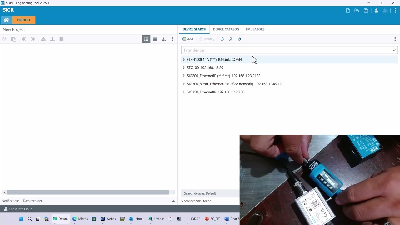 How to Backup and Restore SICK IO-link Sensor Parameters with a Si-Link2 master