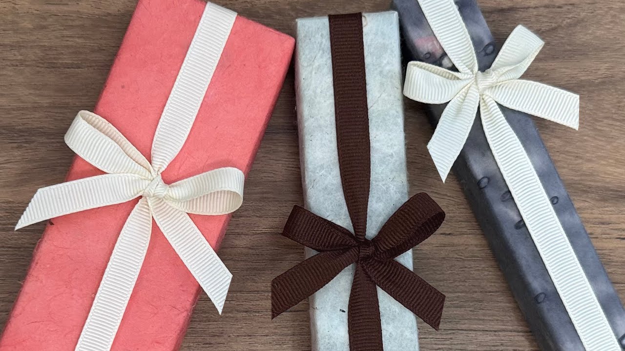 How to Vertically Wrap a Ribbon Bow for Small Gifts