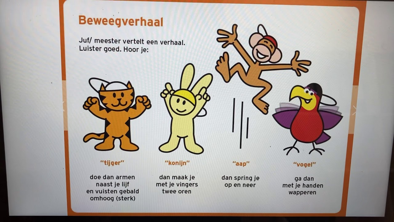 Beweegverhaal Kanjertraining
