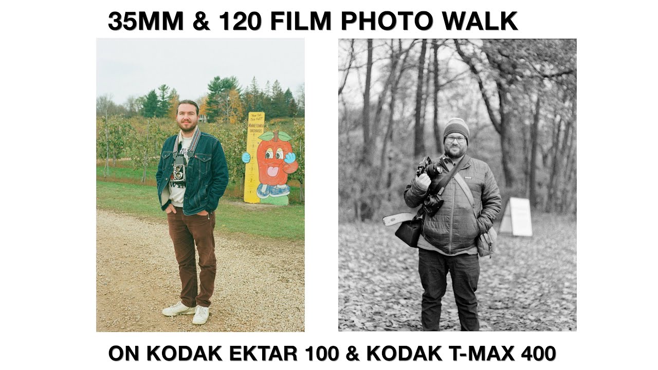 Film Photo Walk: Kodak Ektar on 35mm and Kodak T-Max 400 on 120 Film
