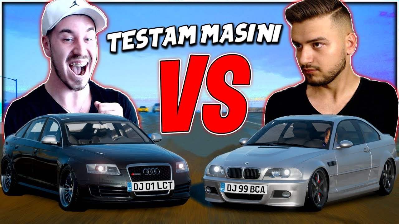 😱MASINA lui LECTURATU' VS. BERCEA! cu VOLANUL! *0-100km*