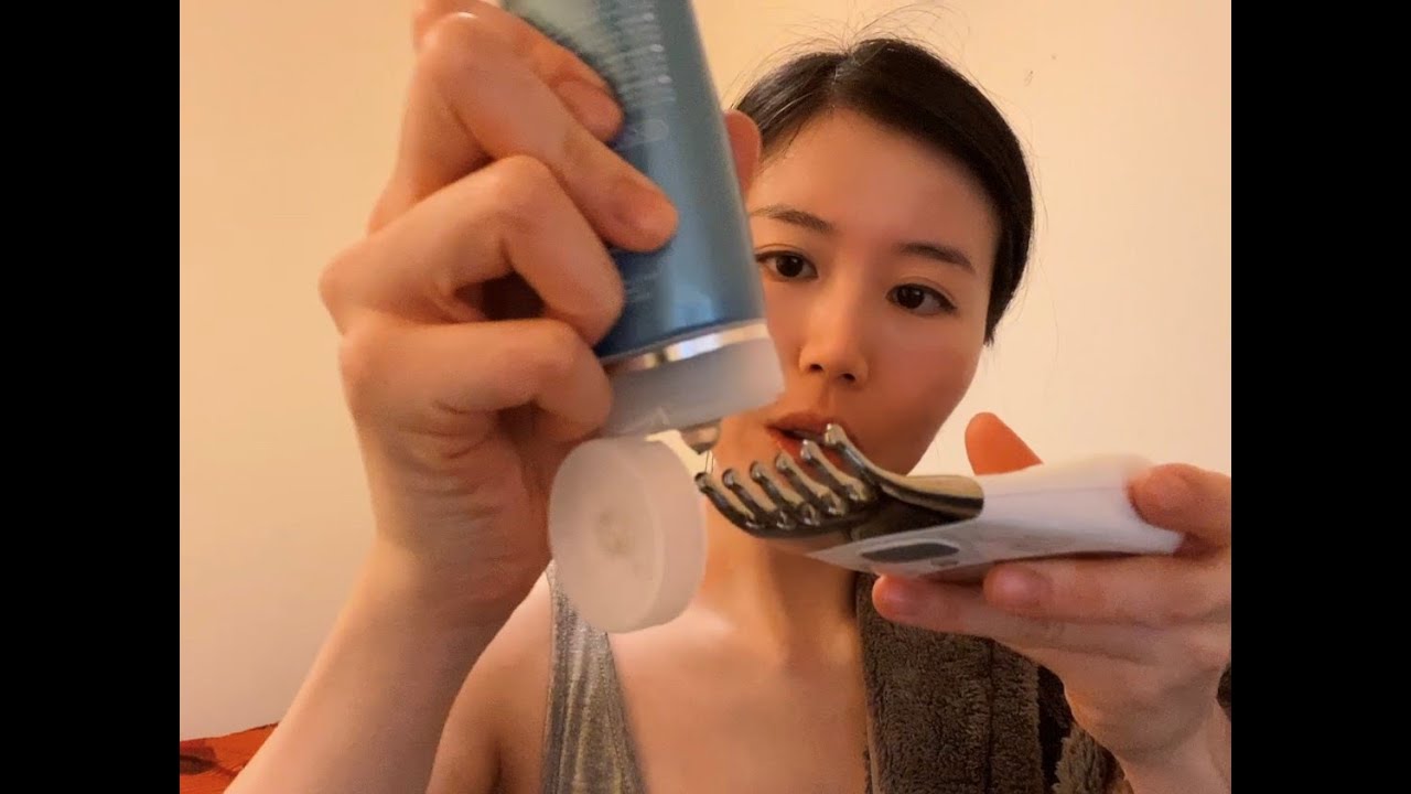 NUSKIN Galvanic Spa Body Shaping Gel - Lymphatic drainage in neck - hair head- Beauty Secret