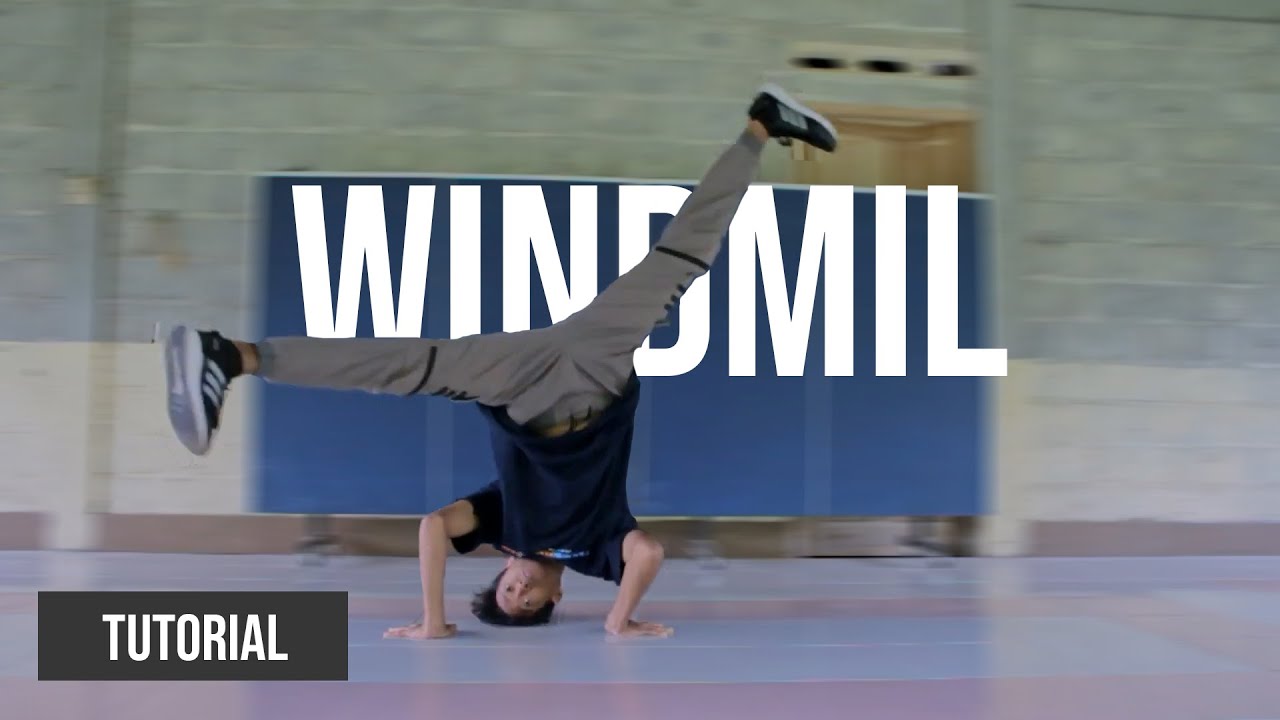 Cara melakukan breakdance windmil untuk pemula