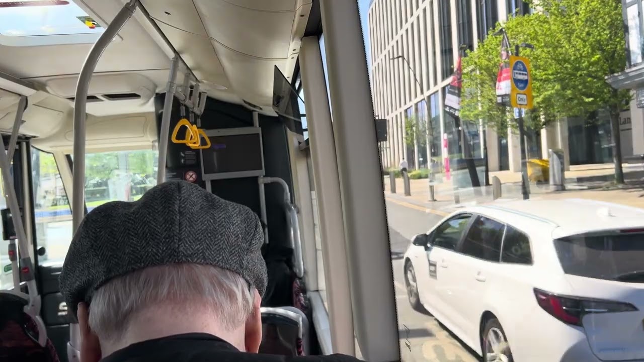 Onboard first Sheffield 53865 Optare Solo SR 