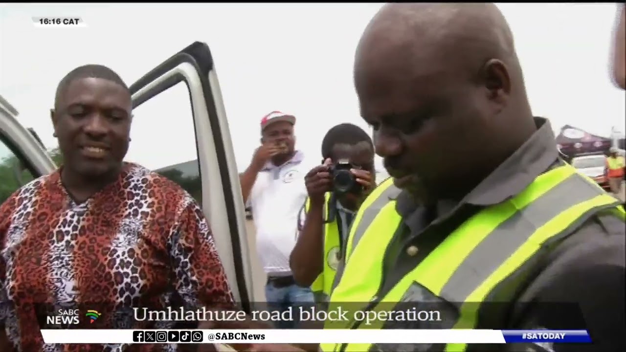 Umhlathuze road block operation