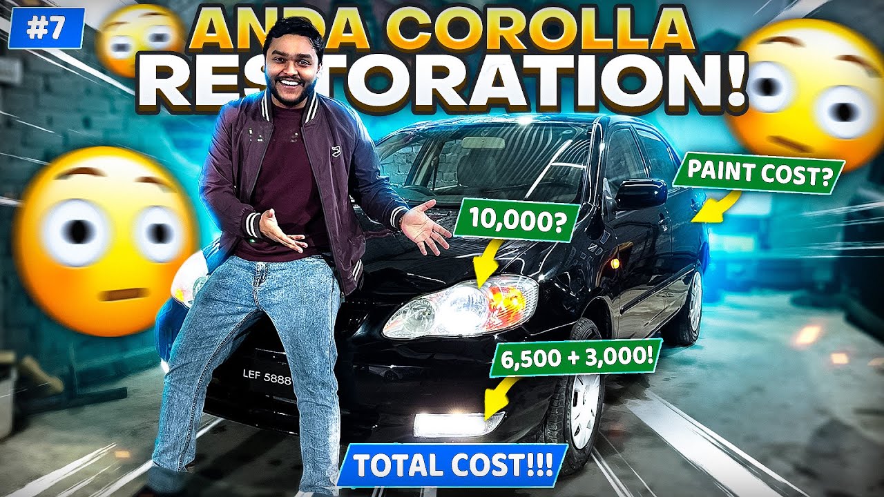 Anda Corolla Restoration | Cost + Shashkay 😎