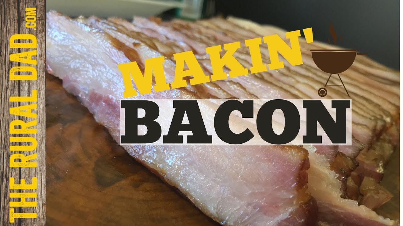 Making Bacon from Cured Pork Belly on my Weber Kettle
