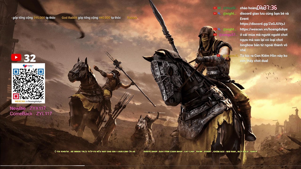 Conqueror's Blade :  Anh Em đi qua cho xin 1 Like 1 Sub nhé Xin Cám Ơn