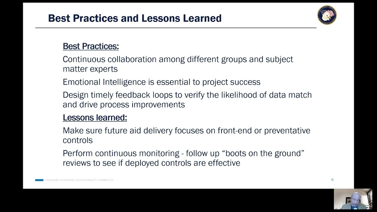 SBA OIG &ndash; Agile Oversight in Practice