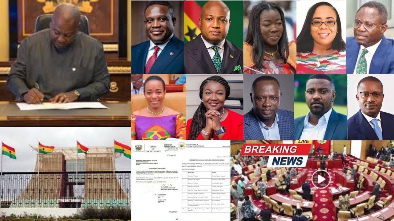 βREAKING NEWS!.Reshuffling Of Ministers Pops Up As Okudzeto Ablakwa & Sam Georege Are Now.....